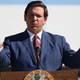 Florida Governor Ron DeSantis speaks during a press conference about the opening of a COVID-19 vaccination site at the Hard Rock Stadium on January 6, 2021 in Miami Gardens, Florida.
